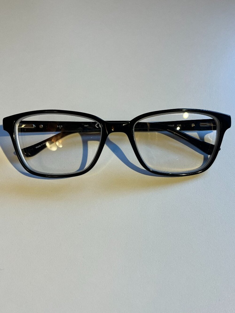 Candies CA0129 005 Eyeglasses Frames Black Square Full Rim 54-17-135
